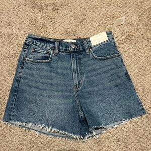 Abercrombie & Fitch Blue Jean Shorts